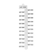 Identificação Cabo Pa66 Br 15X 4mm KIP15W WEG