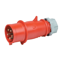 Plugue Industrial Macho 5P 32A 380-440V Vermelho Ip44 PIW32P5H6E53 WEG