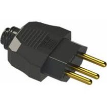 Plugue 3 Pin Preto 2P+T 20-250V 20A 180Gr 13302120 WEG