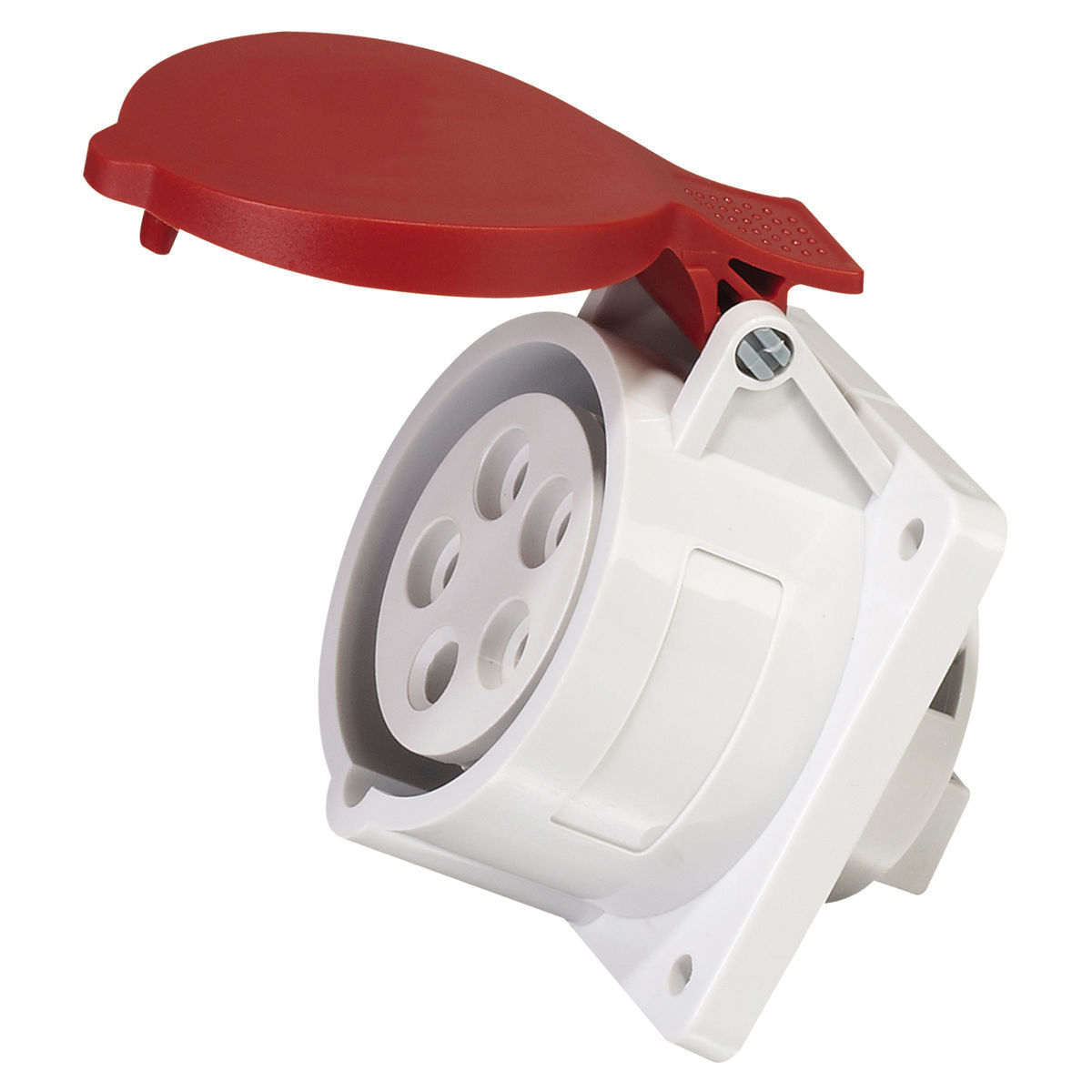 Tomada Sobrepor Fêmea 2 Polos + Terra 16A 250V Azul 6H IP67 N3006W