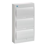 Quadro Distribuição Plástico Branco Sobrepor 36 Disjuntor Sem Barramento QDW0236BS WEG