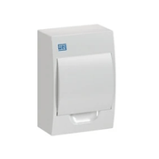 Quadro Distribuição Termoplástico Branco Alav Sobrepor 6 Disjuntor QDW026BS WEG