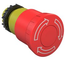Botão Comando Emergência Cogumelo 40MM Vermelha 22MM 100-240VCA 2NF 13312575 Csw Weg