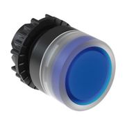 Frontal Botão Iluminado Redondo Azul 22mm Pulso/Soco CEWBFIM4WH WEG