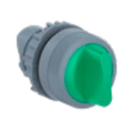 Cabeçote Comutador Iluminado Knob Curto 2 Posições Fix Verde Cew CEWCKIM2F902WH WEG