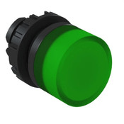 Frontal Sinaleiro 22mm Redondo Com Lente Verde CEWSDM2WH WEG