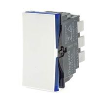 Módulo Interruptor Predial 1 Tecla Simples Embutir 250 V 10A Branca Borne Automático 611010BC Pial Plus +