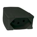 Plugue Energia diPreal Fêmea Pto 2Polos+Terra 250V 20A | Diagonal Direita