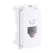 Módulo Tomada Rede Telefonia Rj11 1 Módulo Branca Zeffia 680156 PialMódulo Tomada Rede Telefonia Rj11 1 Módulo Branca Zeffia 680156 Pial Legrand