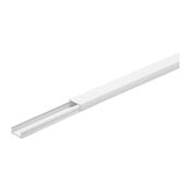 Canaleta Sistema X Adesivo Sem Divisória Pvc Branco Polar 20Mm 12Mm 2000Mm 30802ADX Pial Legrand