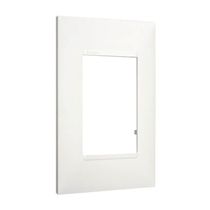 Placa Canaleta 3 Postos 80 X 50 Mm Com Suporte 10883 Pial Legrand