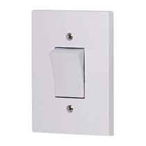 Interruptor Predial Embutir 1 Tecla Simples Branca 250v 10a Com Placa 4 X 2" Branca Aquatic 64201 PIAL