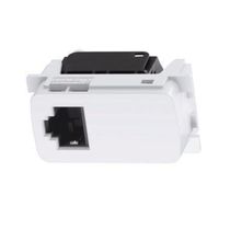 Módulo Tomada Rede Telefonia Rj45 5e 1 Módulo Branca Zeffia 680158 PialMódulo Tomada Rede Telefonia Rj45 5e 1 Módulo Branca Zeffia 680158 Pial Legrand