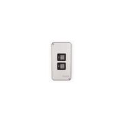 Tampa Condulete Al Pint Cz 2 Rj45 1" 56115018 Tramontina Eletrica