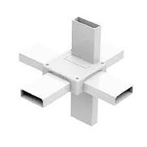 Caixa Perfilado Tipo X Al 2X2 45Mm 2X2 45Mm Cor Bc DT5334000 Dutotec