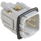 Porta Contato Macho 3P+T 10A PD03M Kap
