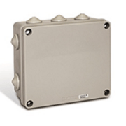 Caixa Passagem Termoplástico 1/4 170x145x90mm STX171 Steck