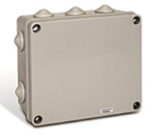 Caixa Passagem Bege Ral 7032 300x220x120mm IP-55 SEX322