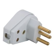 Plugue Macho Triang Br 2P+T 250V 20A 57402011 Tramontina Eletrica