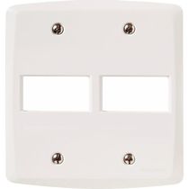 Placa 2 Post Horiz Sep 4X4" Br 57105023 Tramontina Eletrica