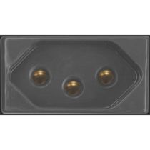 Modulo Tomada Gr 2P+T 10A 250V 57215030 Tramontina Eletrica