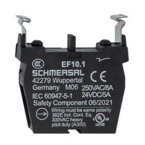 Bloco Contato 1Nf Botão Com EF101 Ace Schmersal