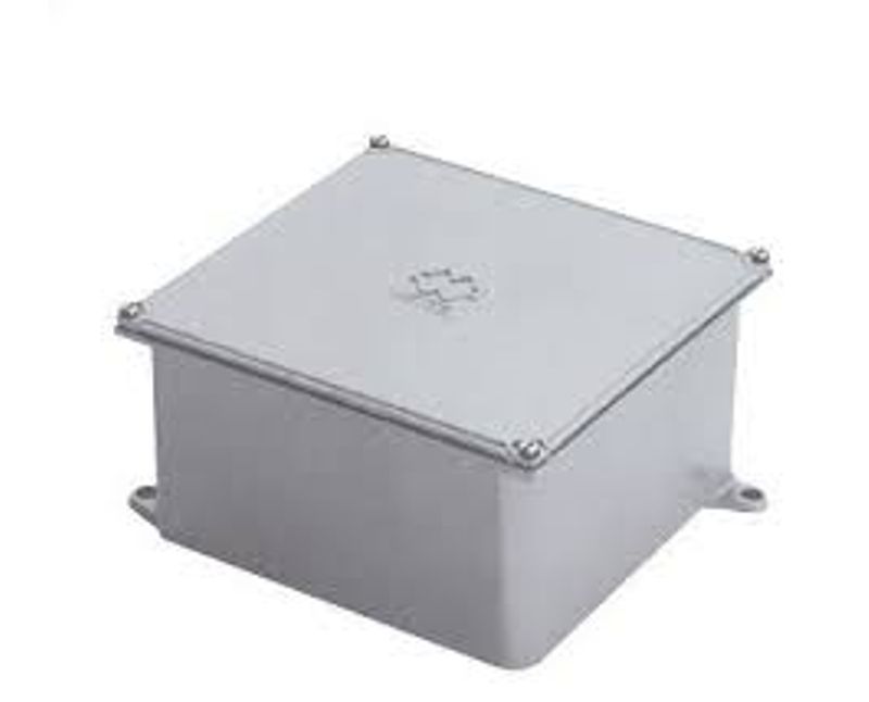 Caixa Passagem Sob Al Pint Cz 200X200X100Mm C/Ch S/Fur CP202010CR