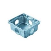 Caixa Passagem Piso Al 1" 4X4" Baixa B4120 Wetzel