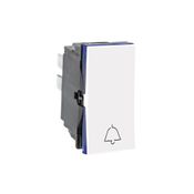 Interruptor 1 Campainha 1Tec 250V 2A S/Plac Pial  611012BC Pial Plus+