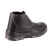 Botina Vaqueta Fechamento Elástico Bidensidade Biqueira Plastica Preto 4045BELS4600LL Tamanho 42 CA 42016 Bracol