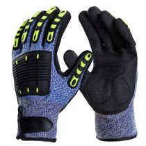 Luva P.Mec Pead Az/Pt C/Vel T 7/P DA43900 Danny