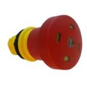 Frontal Botão Iluminação Redondo Vermelho F22Mm Impulso 40 6Mm E24013KS Ace Schmersal