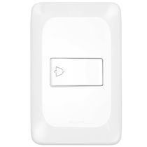 Interruptor Emb 1 Campainha Br 250V 2A C/Plac 4X2" Br LGX040 Pial Legrand