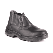 Botina Vaqueta Fechamento Elástico Bn Biqueira Plastica Preto 6033BELB4600LL Tamanho 41 CA 32623 Bracol