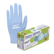 Luva Descartavel Nitrilica Azul 106000102 Tamanho 7/P Volk