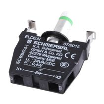 Element Soquete Com Led Verde Para Botao/Sinal GN2410116599 Ace Schmersal