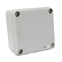 Caixa Passagem Termoplástico 1/4 102X102X55 Mm SSV111 Steck