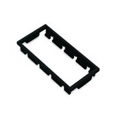 Adaptador Plastico Preta P/Modulo Fppbsb 11816697 Hellermann