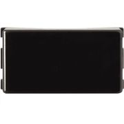 Tamp Cega 1 Modulo Grafite Canaleta Blk 11816735 Hellermann