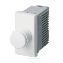Módulo Interruptor Iluminacao Dimer Rotativo 5001000W 110/240 V 3 Modulos Branco Pial Legrandplus 611024 Pial Legrand