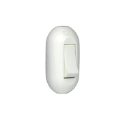 Interruptor Predial Centro Cordão 1 Tecla Campainha Cinza 250v 10a 40276 Pial
