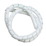 Tubo Espiral Fios e Cabos Polietileno Branca 3/4 " (m)  Spiral 161-08045 Hellermann