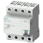 Interruptor Dr 3P+N 400V 63A 300Ma 5SV36465 Siemens