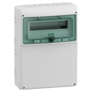 Quadro Distribuição Plástico Sobrepor 12 Disjuntor 460X340X160mm Sem Barramento Pt 13192 Schneider
