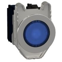 Botao Ilum Red Fac Az 30Mm 110-120V 1Na+1Nf Ret Mola XB4FW36G5 Schneider