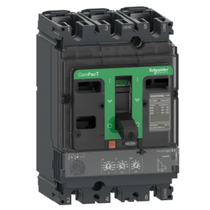 Disjuntor Caixa Moldada Tripolar Eletrônico 440VCA 160A 35KA Compact C16F32D160 Schneider
