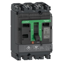 Disjuntor Caixa Moldada Tripolar Térmico Ajustável/Magnético Fixo 415VCA 50A 25KA Compact C10B3Tm050 Schneider