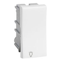 Módulo Interruptor Predial 1 Tecla Minuteria Embutir 250 V 10a Branca Pial Plus 611003 PIAL