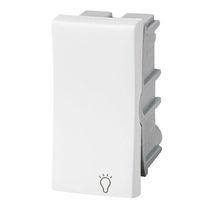 Módulo Interruptor Predial 1 Tecla Minuteria Embutir 250 V 10a Branca Pial Plus 611003 PIAL