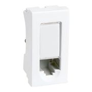 Módulo Tomada Rede Telefonia Rj45 6 1 Módulo Branca Pialplus 615047 PIAL